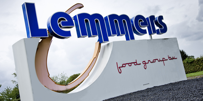 Entrance sign at Global Food Group production site in Weert, the Netherlands.