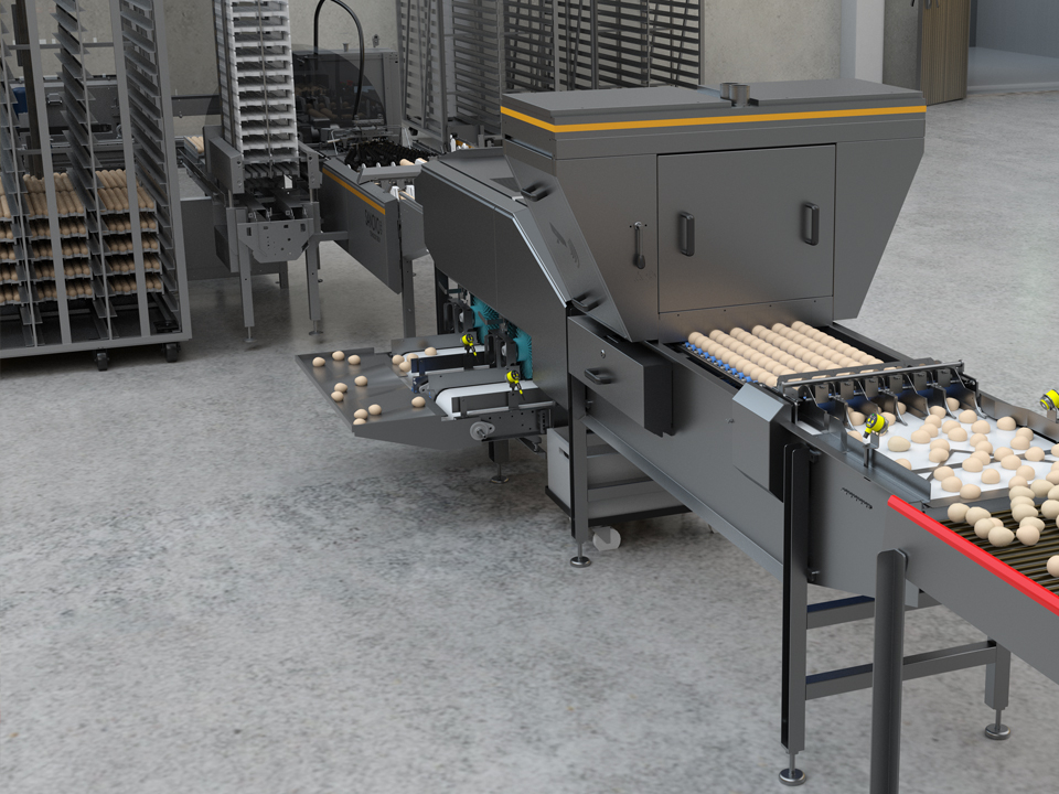 HatchPerformance Egg Analyze integrated in HatchPerformance line by SANOVO TECHNOLOGY GROUP.