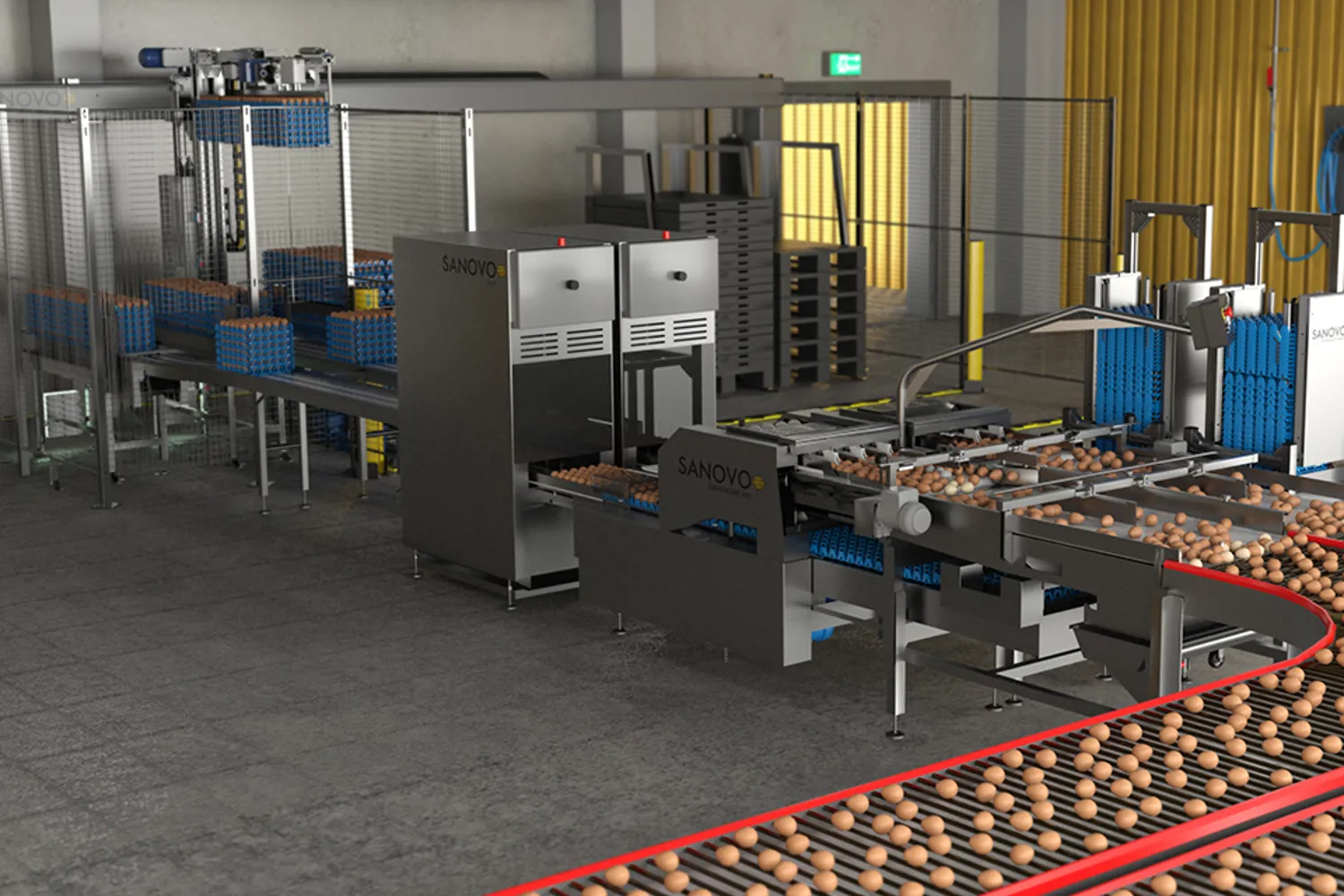 Farm Multipacker Farmpacker 200 | Efficient Egg Packer Machine for Large Farms | Sanovo ...