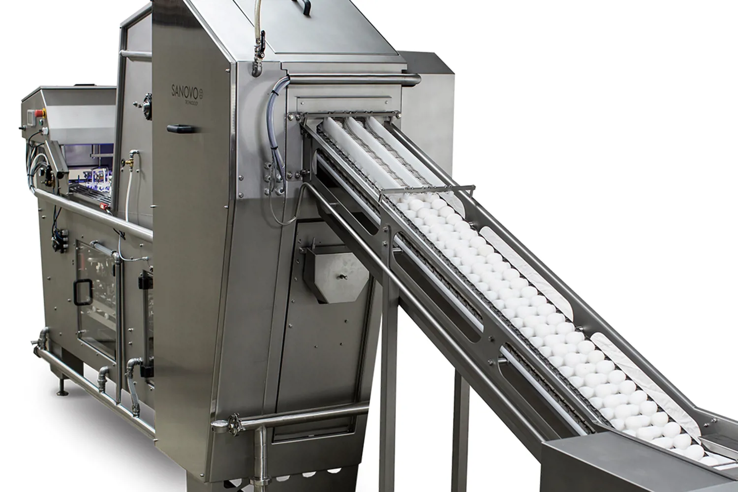 Breaking Making Machine SANOVO OptiBreaker Basic 2: Efficient Egg Breaking Machine for Small ...