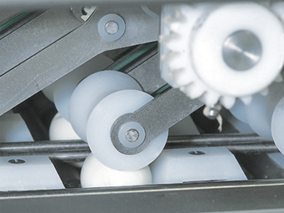 SEPS 20000 peeling unit where eggs are peeled. 