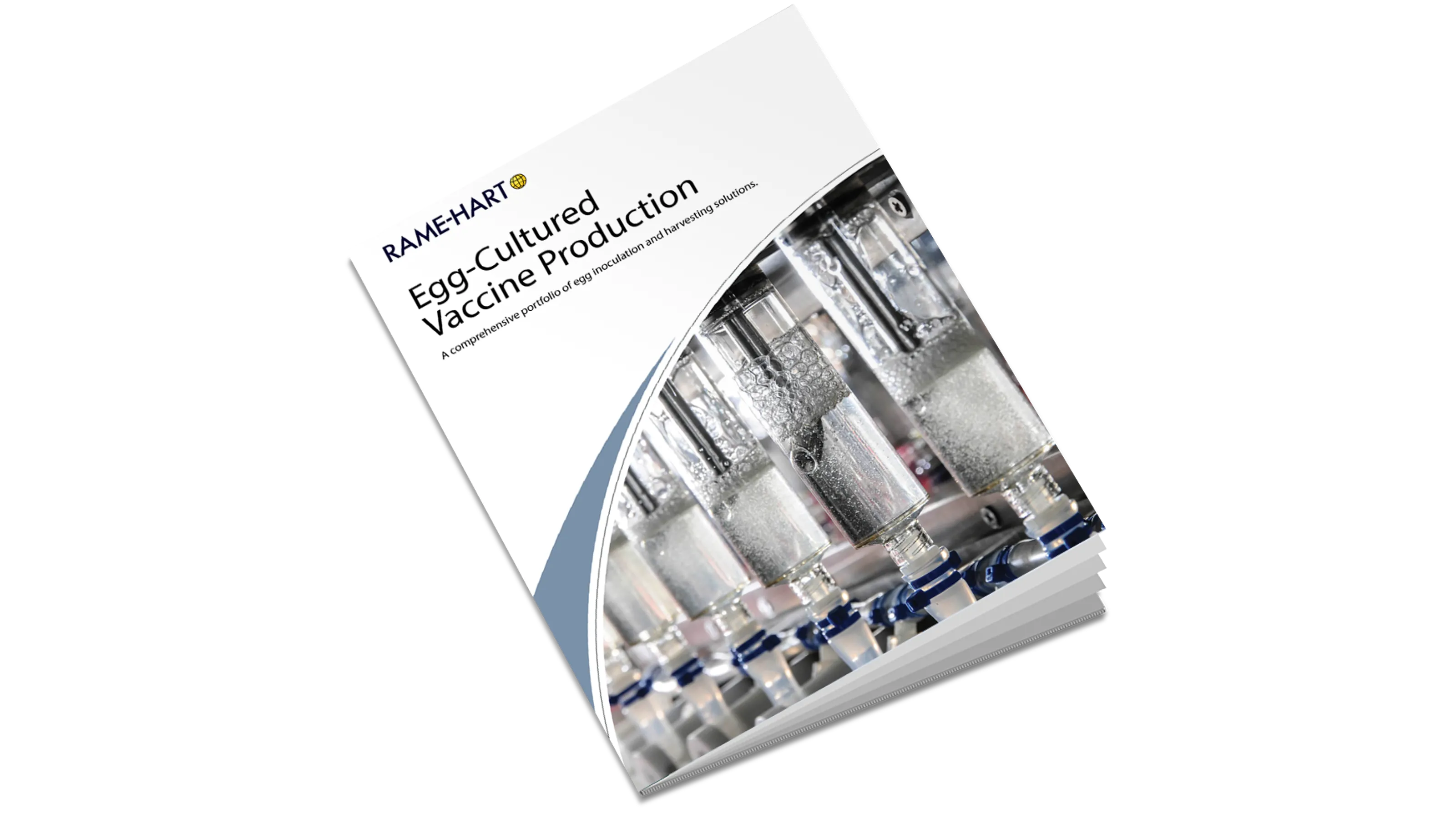 Egg Cultured Vaccine Production Brochure from RAME-HART