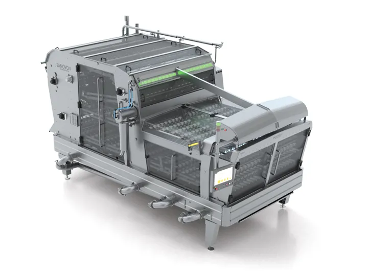 BreakerPro Performance egg breaking and separation machine for high-capacity egg processing by SANOVO TECHNOLOGY GROUP.