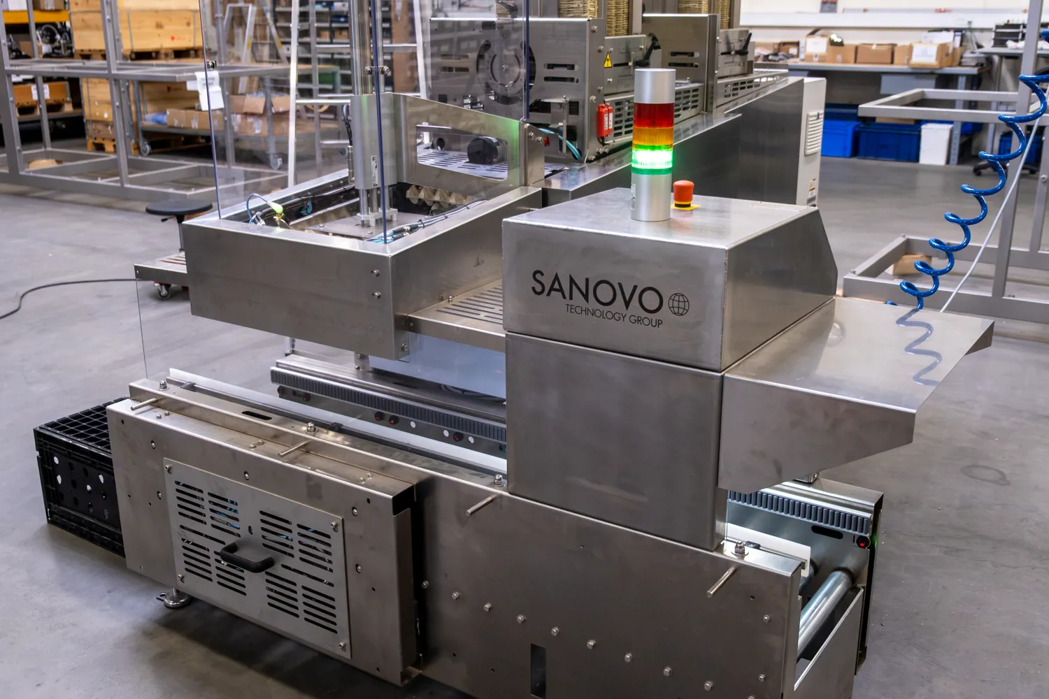 Top Tray Denester | Automatic Tray Placement for Egg Cases | Sanovo ...