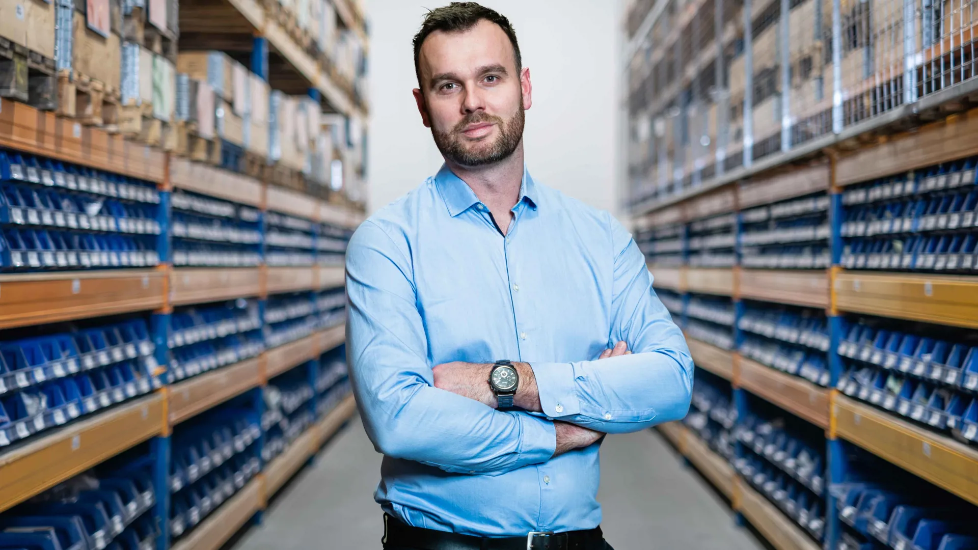 Andreas Mikkelsen, Customer Care Director at SANOVO TECHNOLOGY GROUP in Warehouse