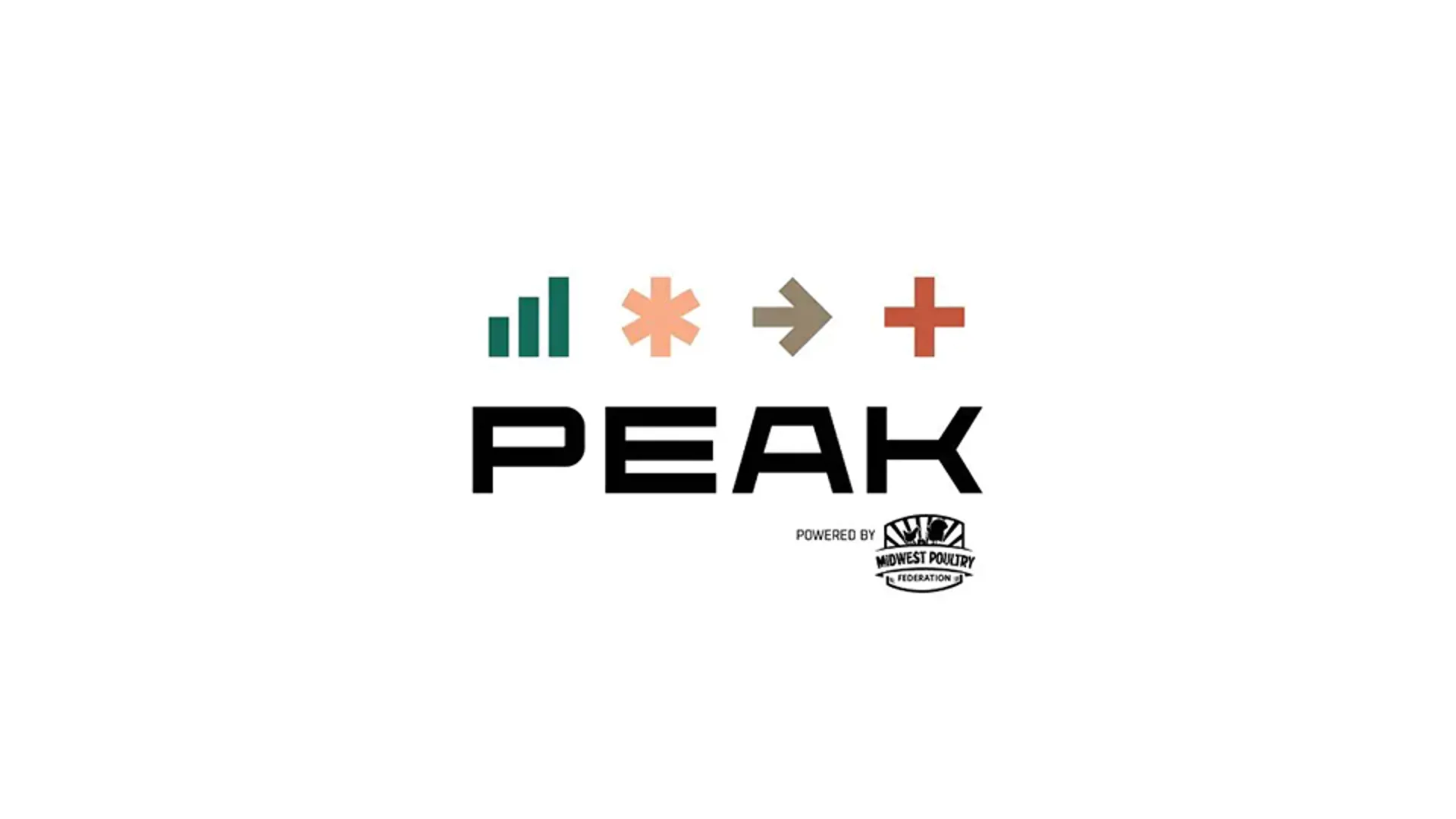 PEAK trade show logo.