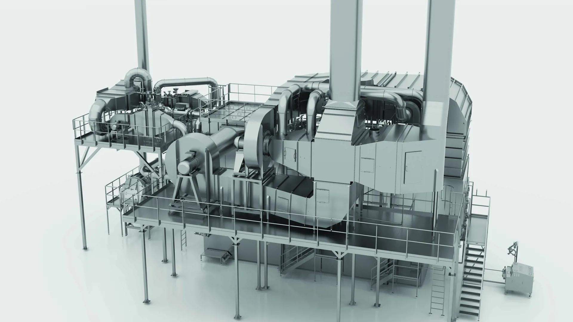 SANOVO Spray Dryer with grey background