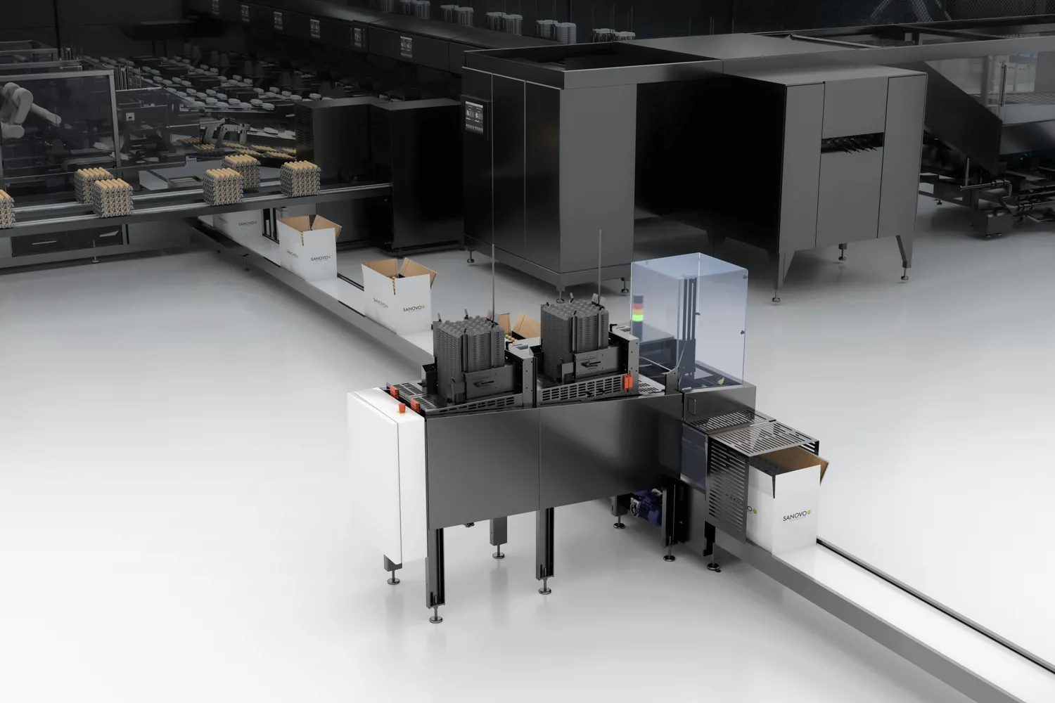 Top Tray Denester | Automatic Tray Placement for Egg Cases | Sanovo ...