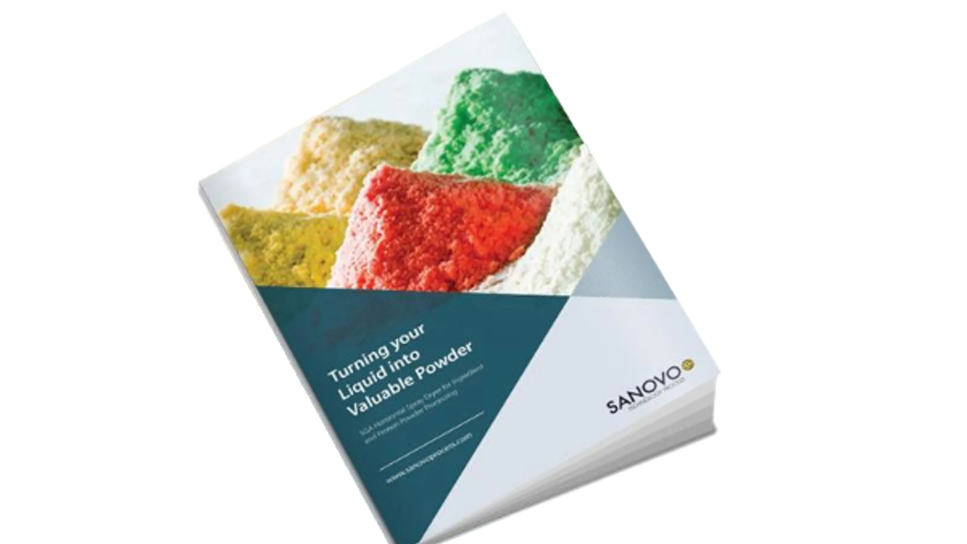 Turning Your Liquid Into Valuable Powder Brochure from SANOVO TECHNOLOGY PROCESS