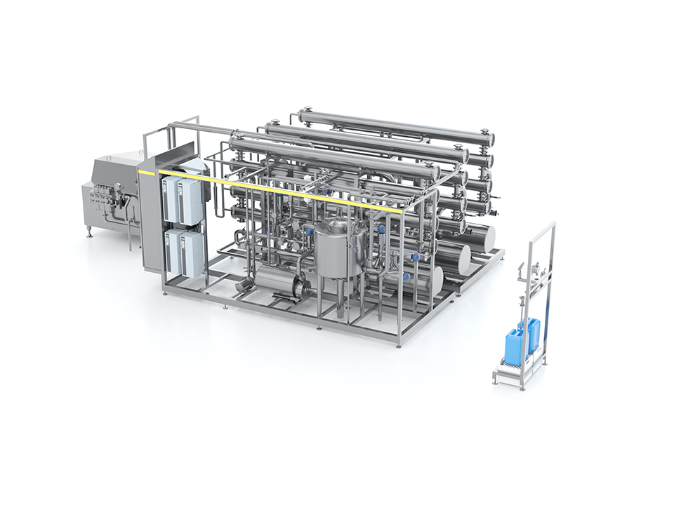 SANOVO concentration system for liquid pre-processing before powder production.