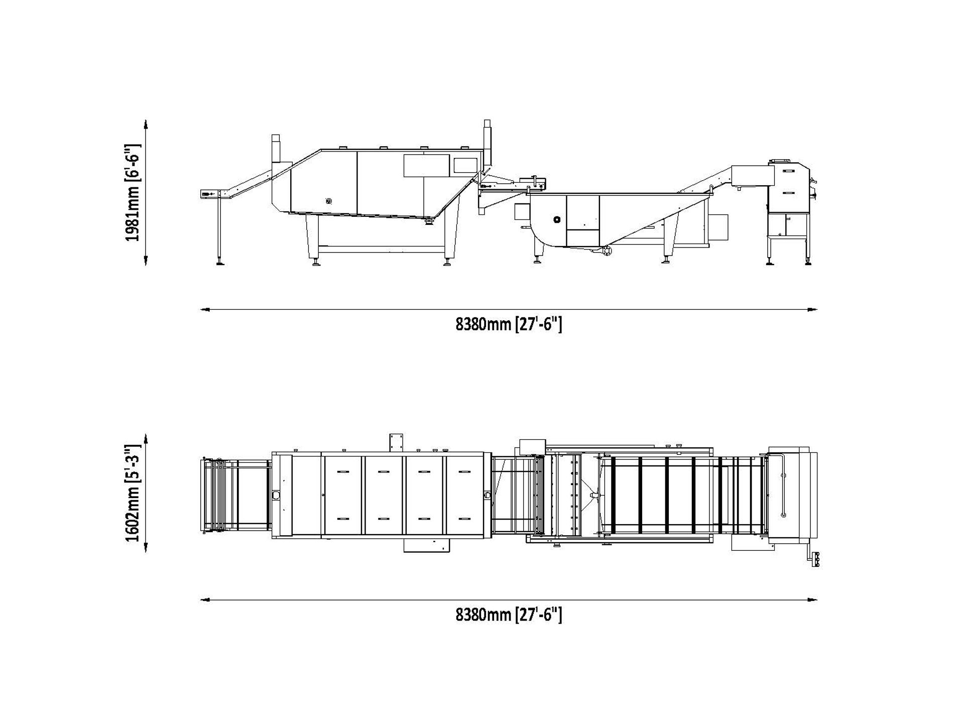 SEPS 8400 technical drawing.