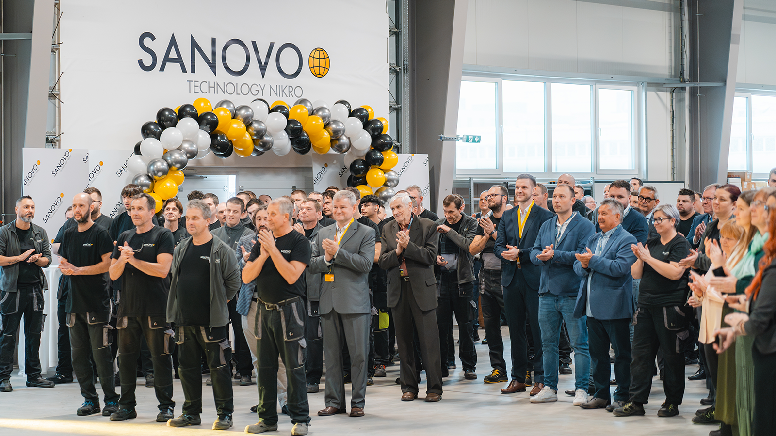 Grand opening of the new Production Hall at SANOVO TECHNOLOGY NIRKO.