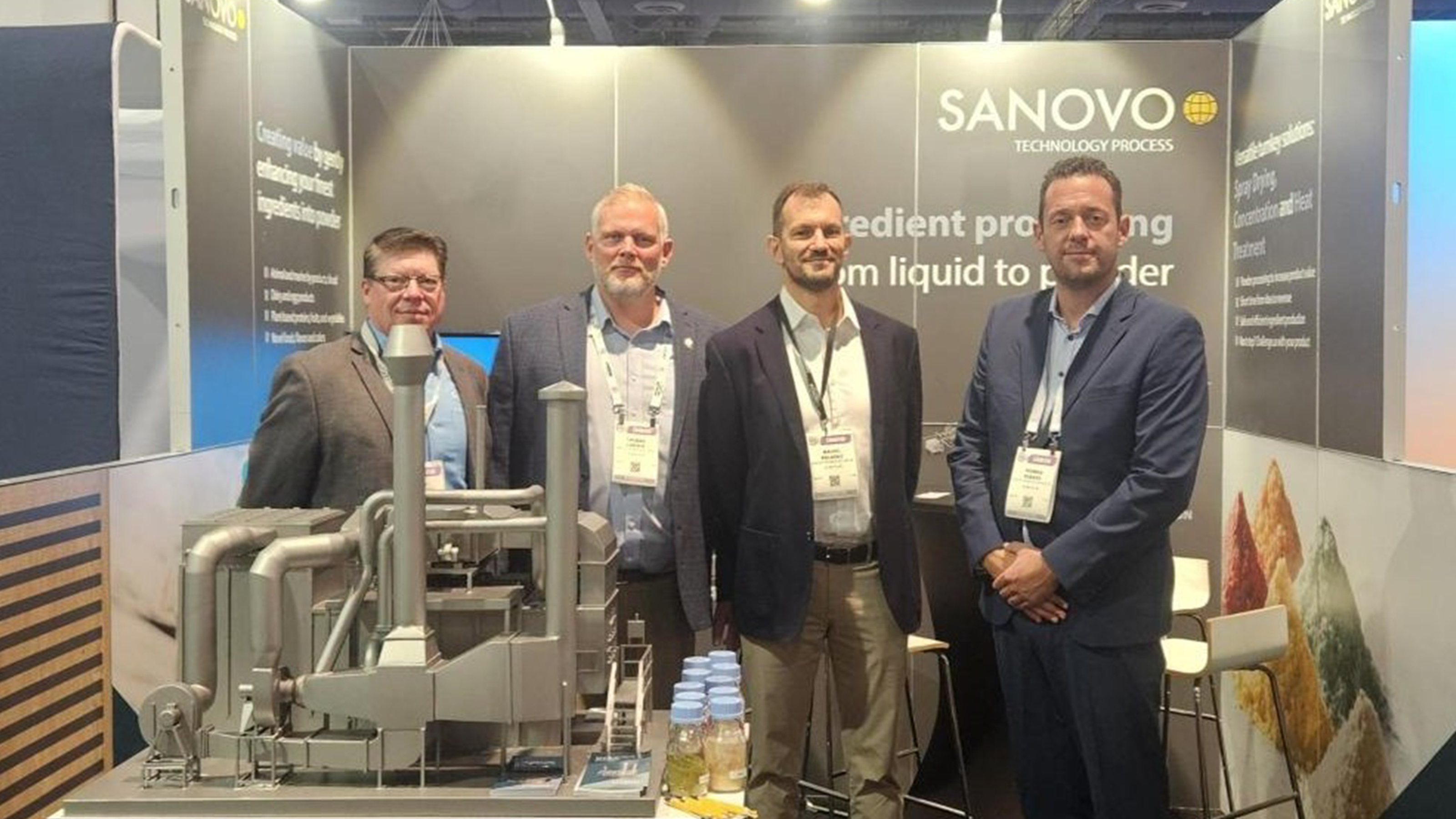 SANOVO team at PACK EXPO exhibition.