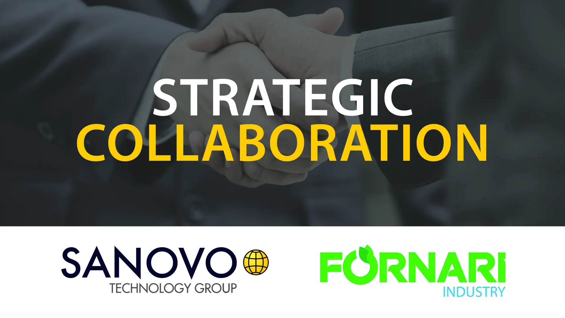 SANOVO TECHNOLOGY GROUP and FORNARI Industry logos.