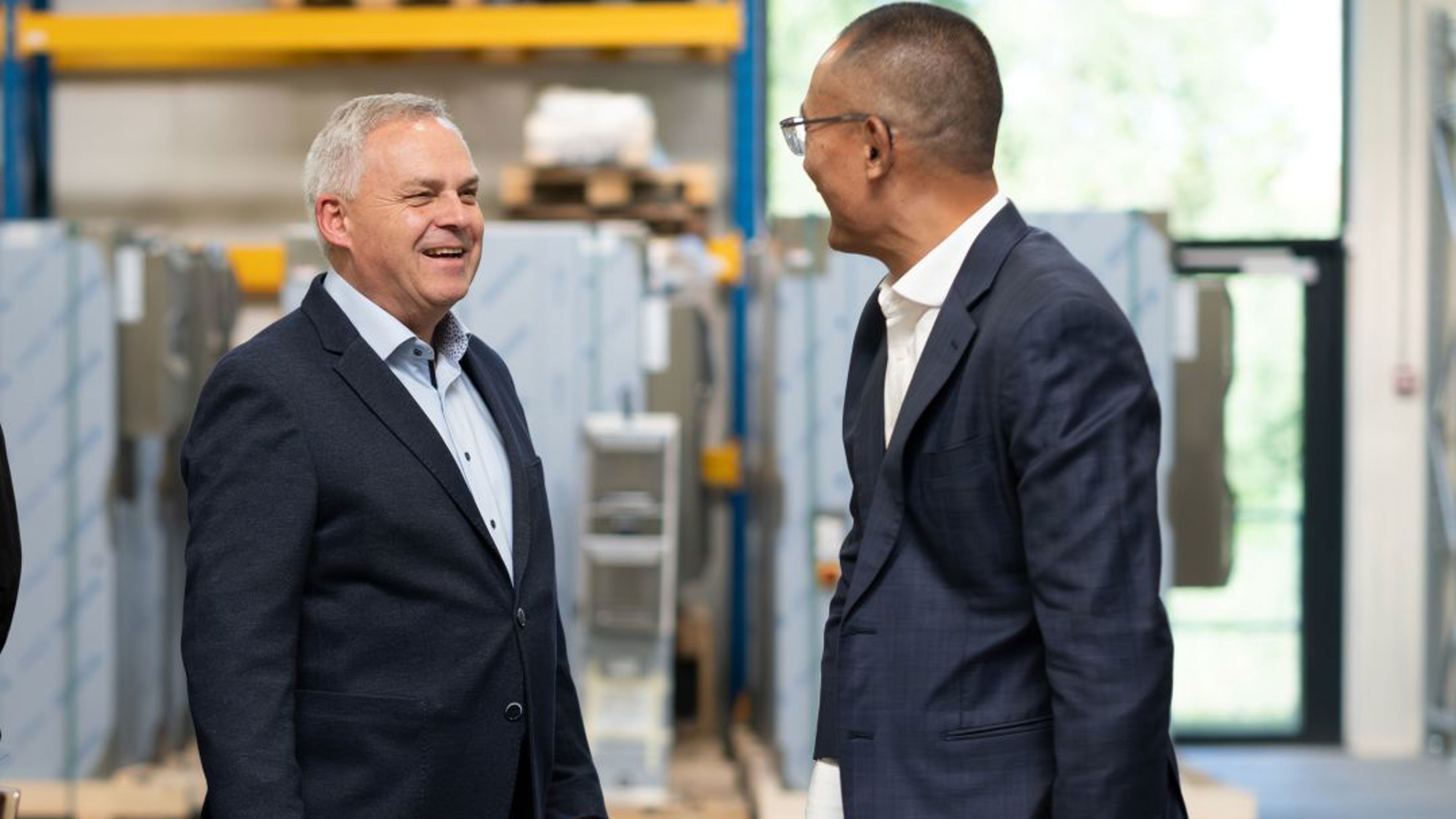 SANOVO TECHNOLOGY GROUP CEO with Bhutan’s Prime Minister during visit in Denmark.