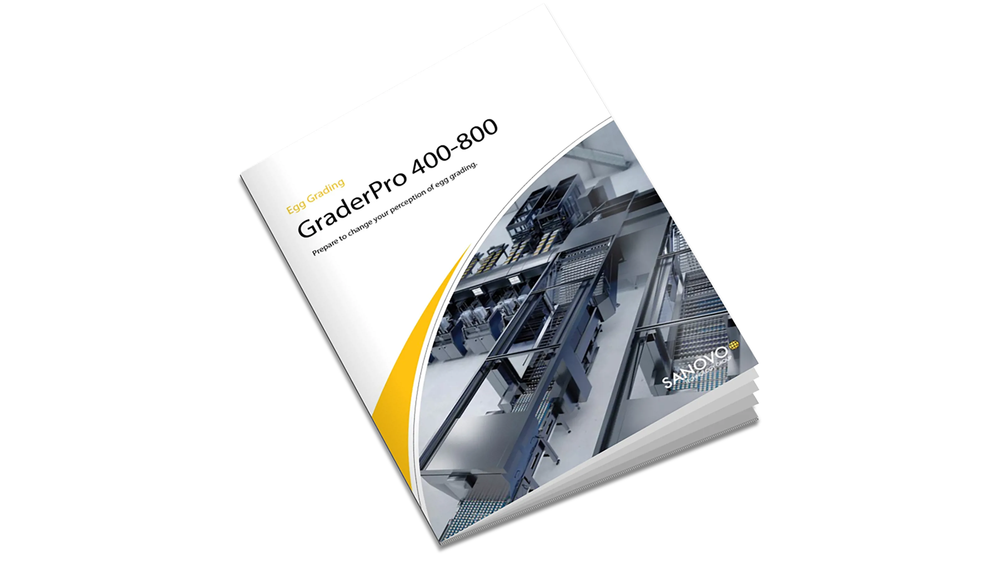 GraderPro 400-800 Brochure on Egg Grading from SANOVO TECHNOLOGY GROUP
