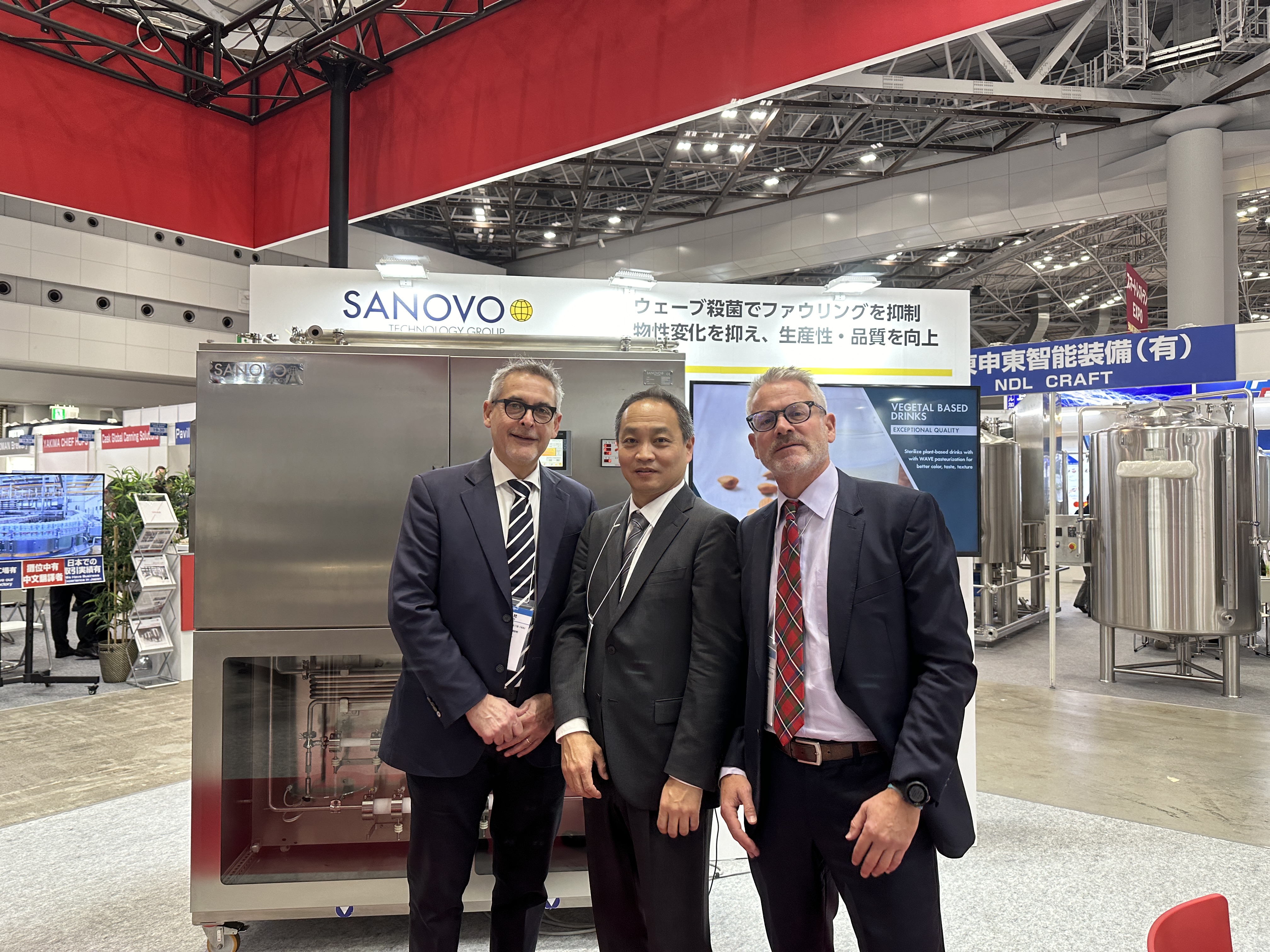 SANOVO team at an expo