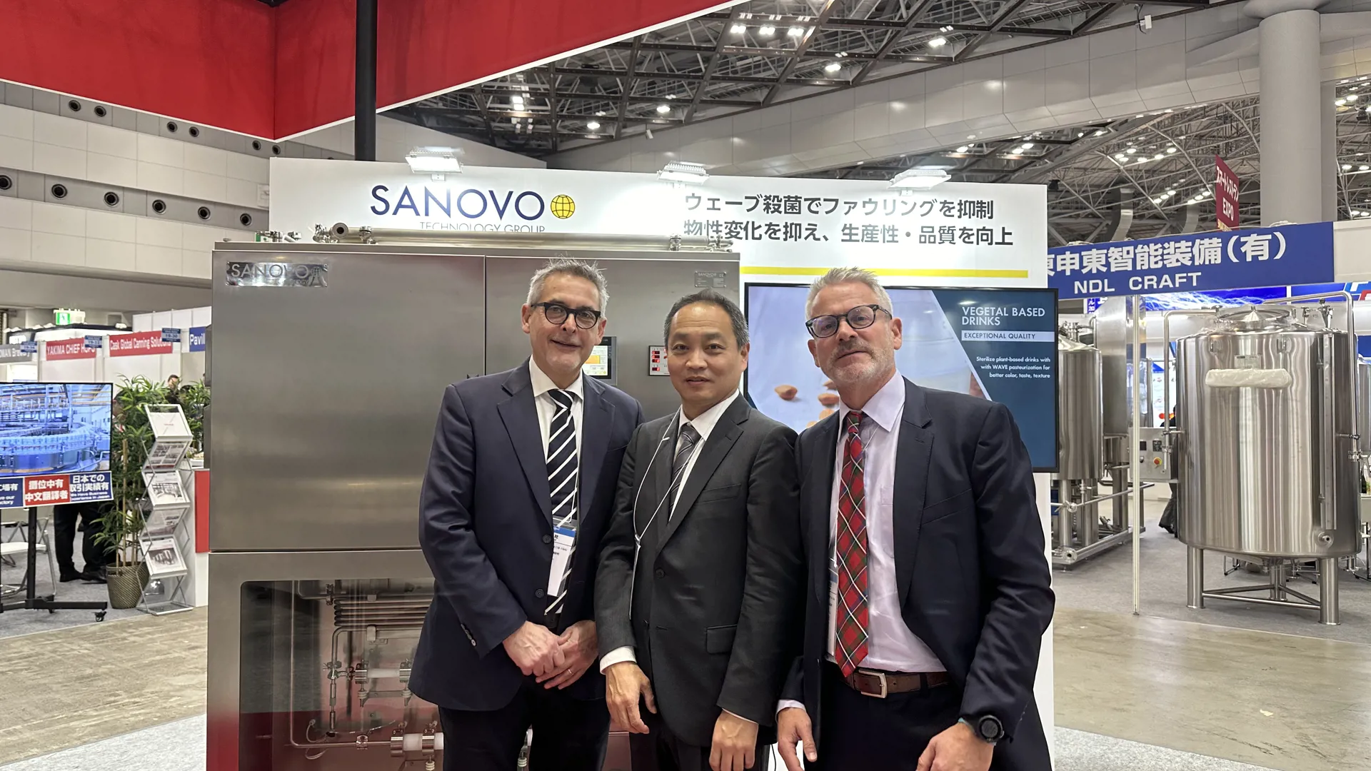 SANOVO team at an expo