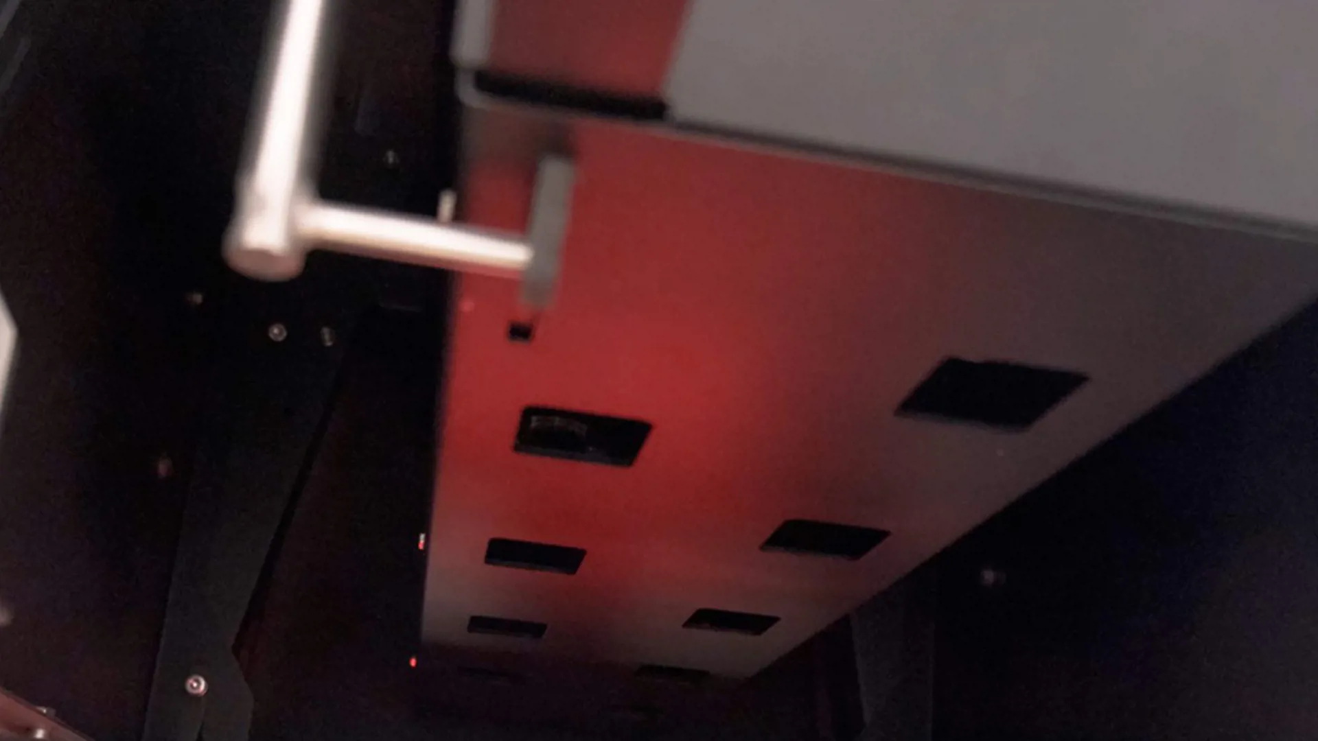 Close up of VisionAI cameras for egg grading.