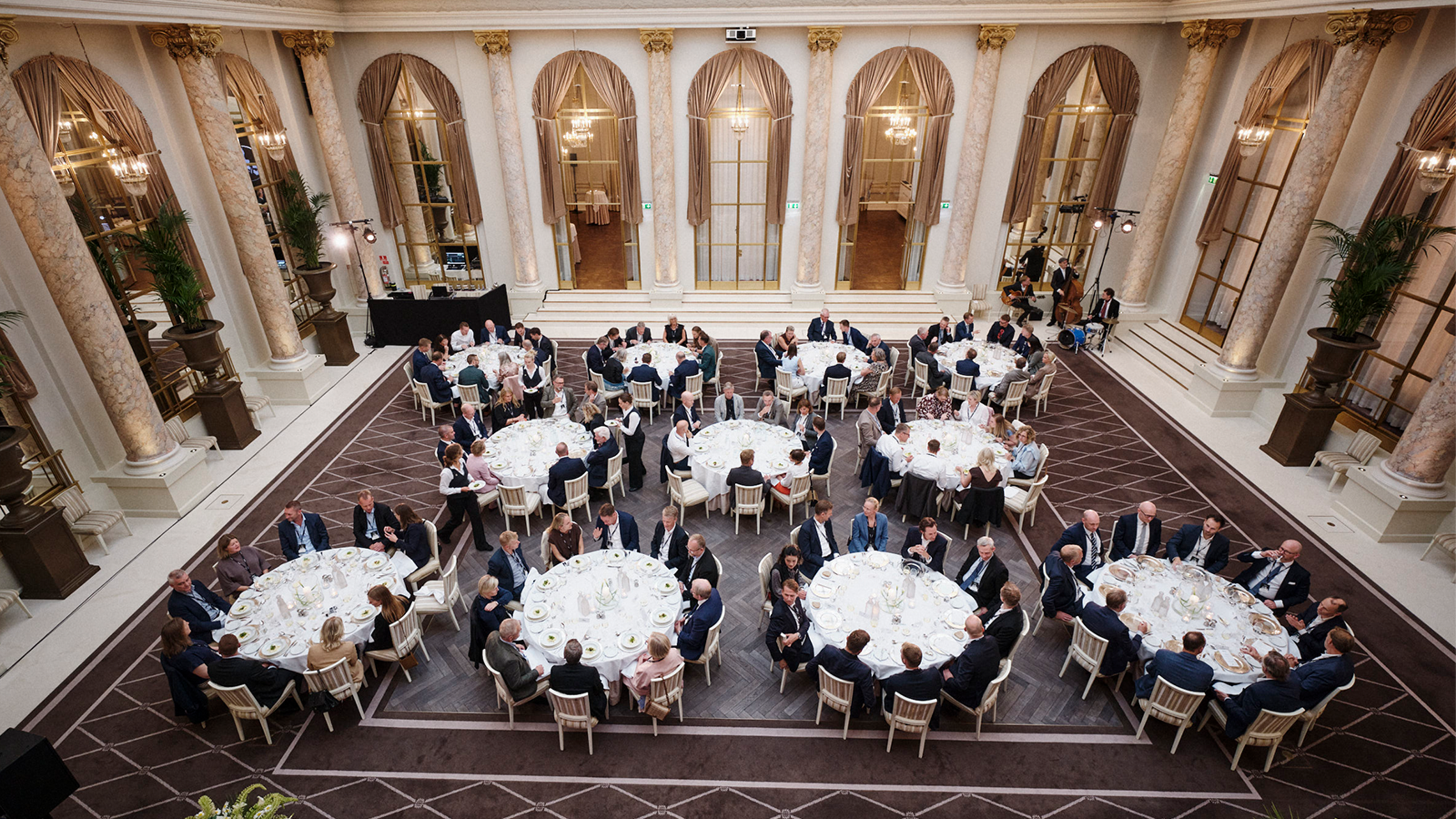 Best Managed Company Award 2026 celebration seen from above.