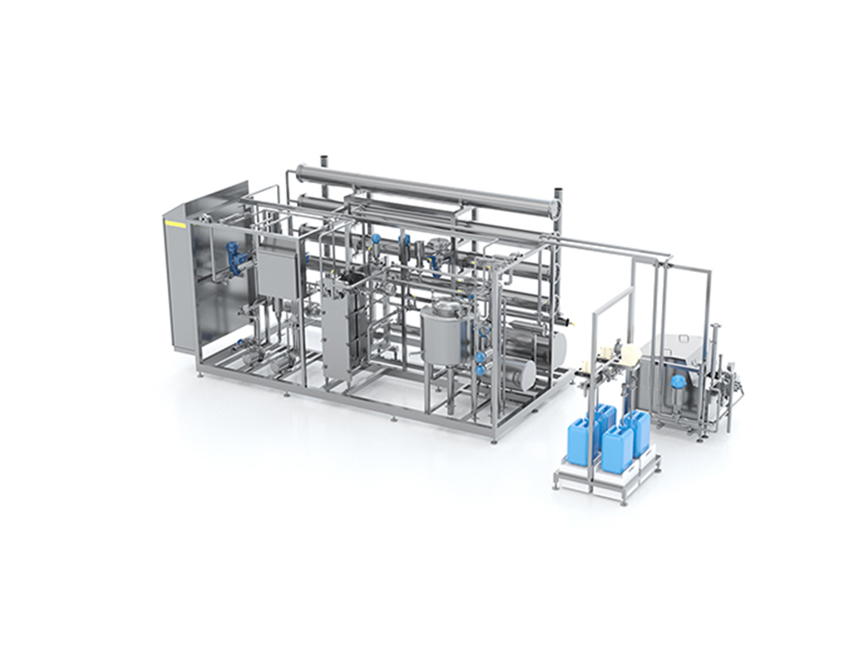 SANOVO liquid concentration system using ultrafiltration and reverse osmosis technology before spray drying.