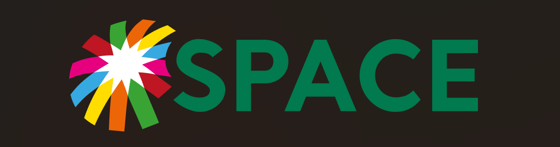 Space logo black