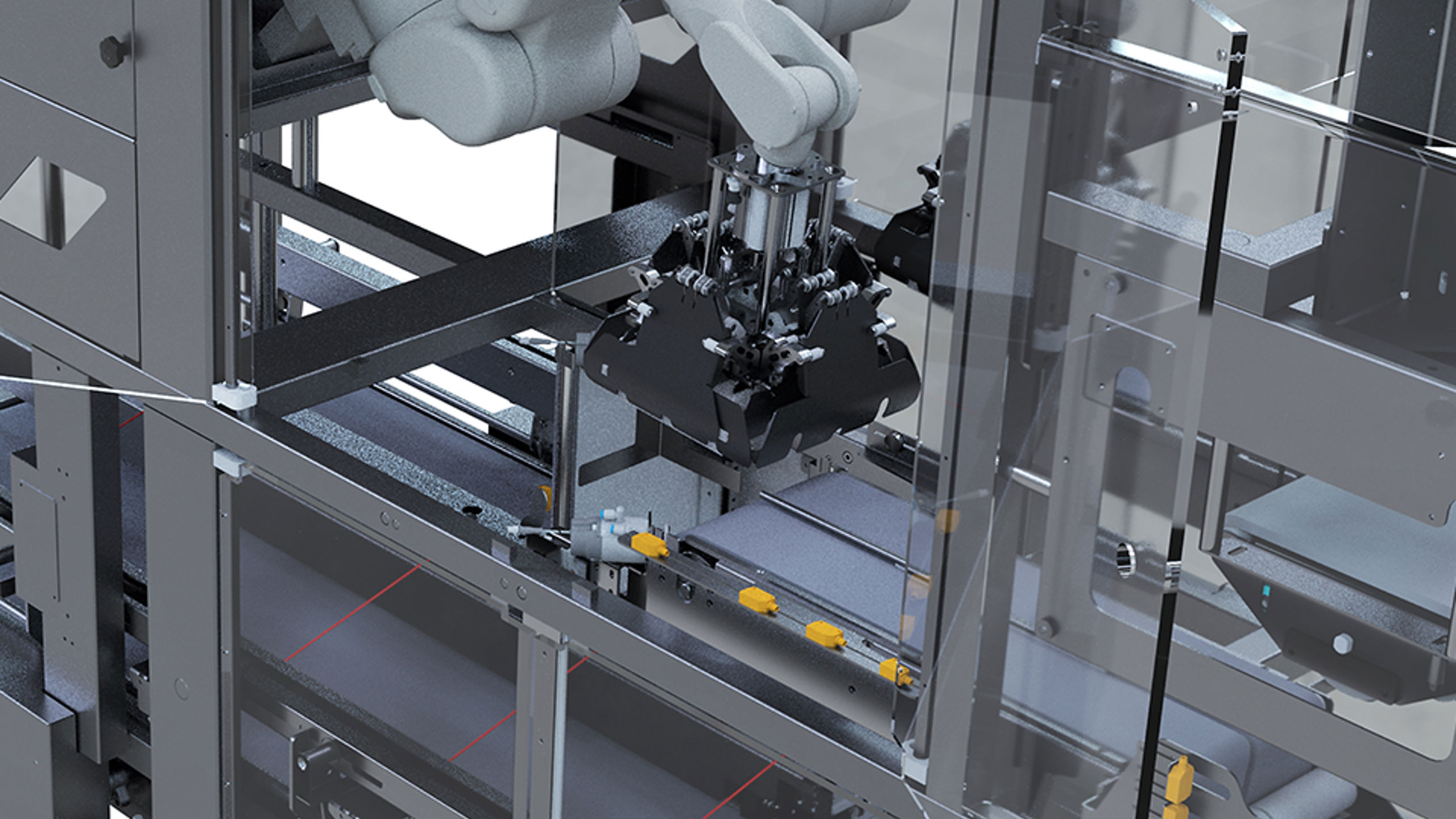 Case Packer 160 | Automatic and gentle egg case packing | Sanovo Technology