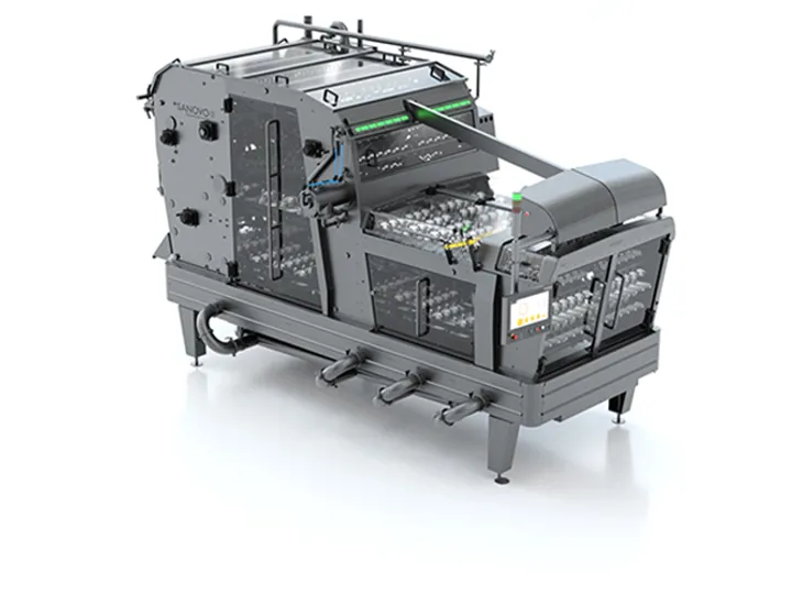 SANOVO BreakerPro 12 egg breaker machine for automated egg cracking and separation in egg processing.