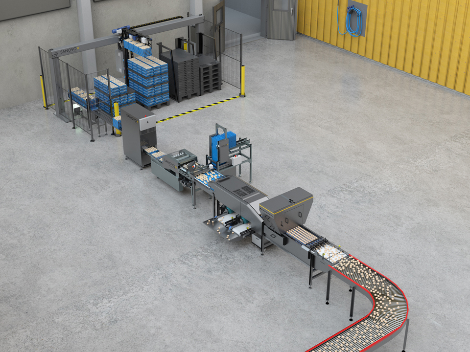 Raid Farm Sorting System AI Egg Grading on Farms – Automate Quality Control & Sorting | Sanovo ...