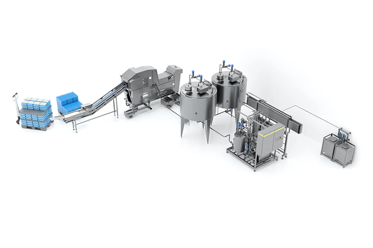 Small Turnkey Liquid Egg Processing Factory | Sanovo Technology