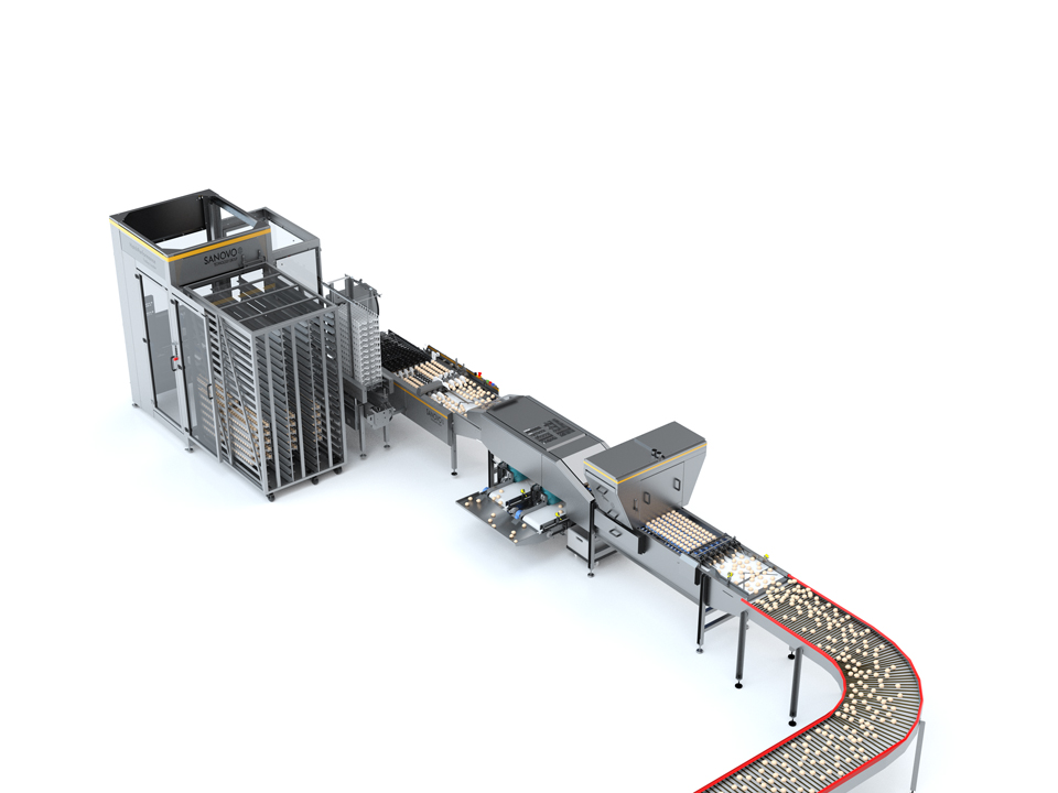 HatchPerformance Line featuring the HatchPerformance Egg Analyzer by SANOVO TECHNOLOGY GROUP.