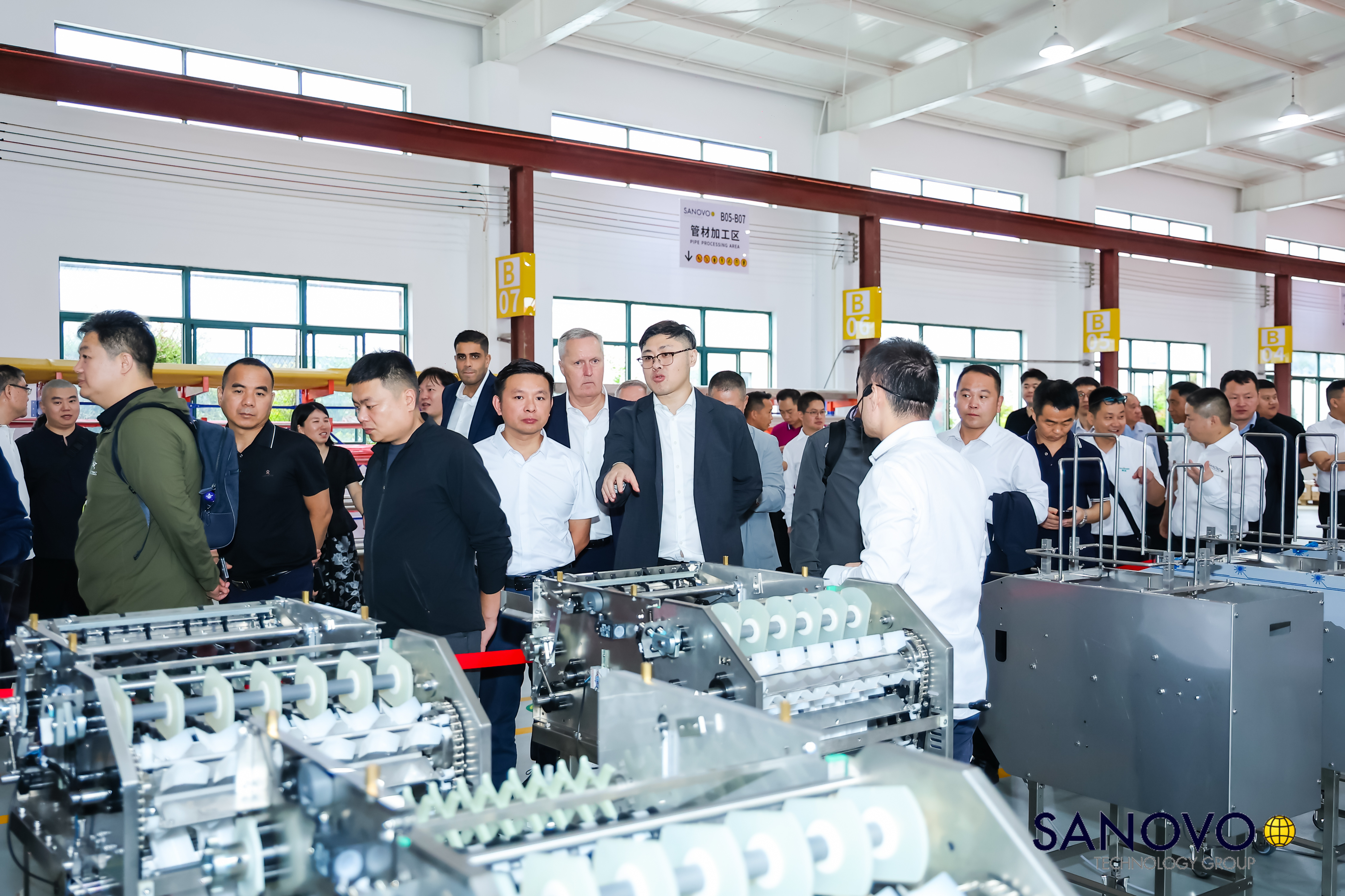 Visit to SANOVO TECHNOLOGY CHINA new facility.