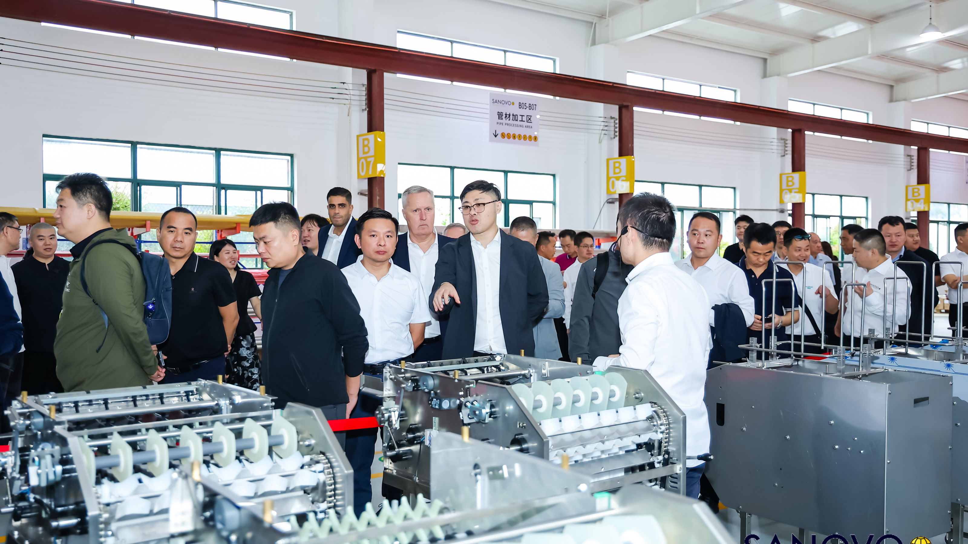 Visit to SANOVO TECHNOLOGY CHINA new facility