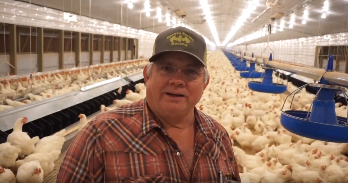 Mike Garvin of Garvin Farms in Winnsboro, Texas, a customer of SANOVO TECHNOLOGY GROUP.