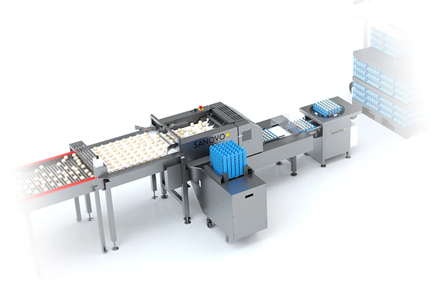 Farm Multipacker Farmpacker 40 | Compact Egg Packer Machine for Small Farms | Sanovo ...