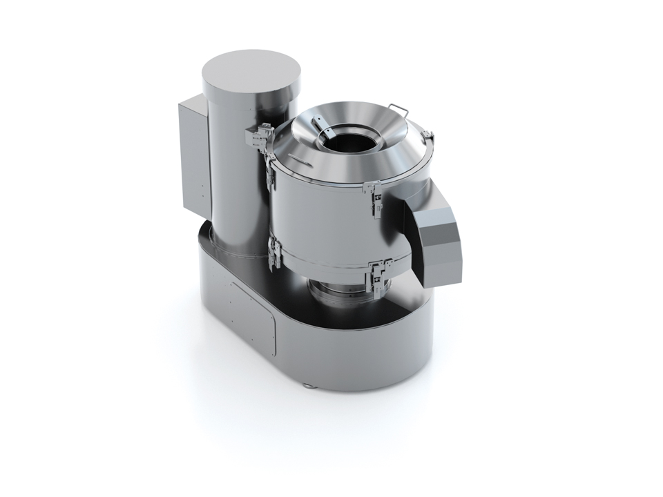 SANOVO SEC 700D eggshell centrifuge for high-capacity liquid egg recovery.