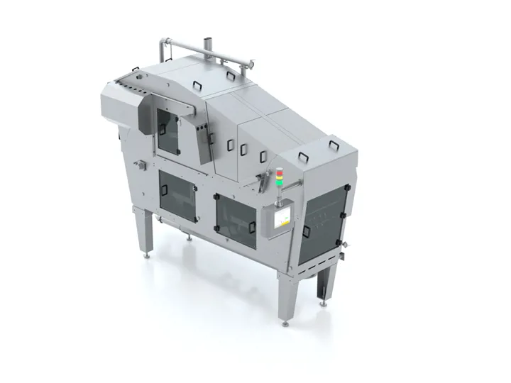 SANOVO OptiBreaker Basic 5 egg breaking machine for automated egg processing and separation.