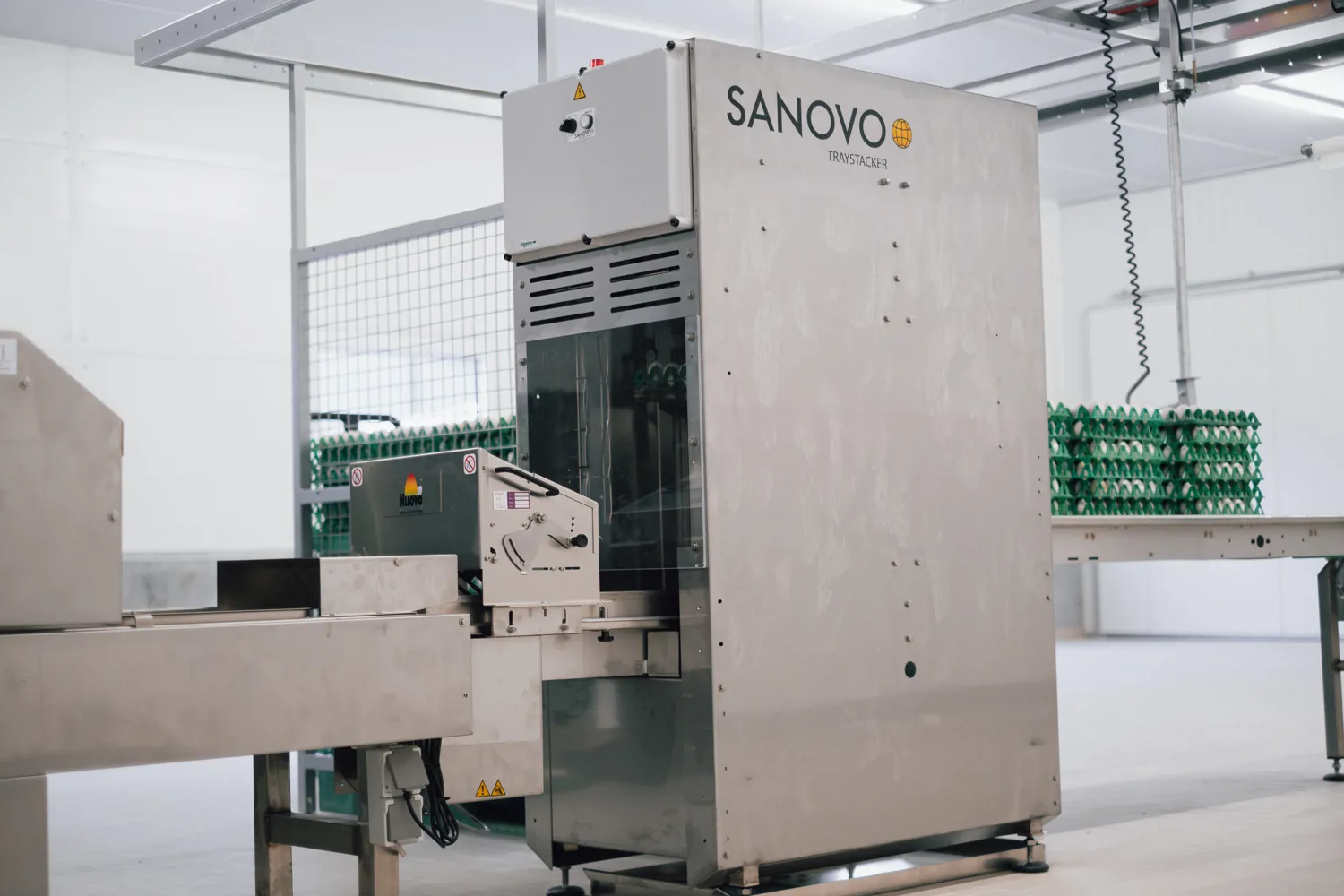 Tray Stacker SX40 | Automated Egg Tray Stacking for Farm Efficiency ...