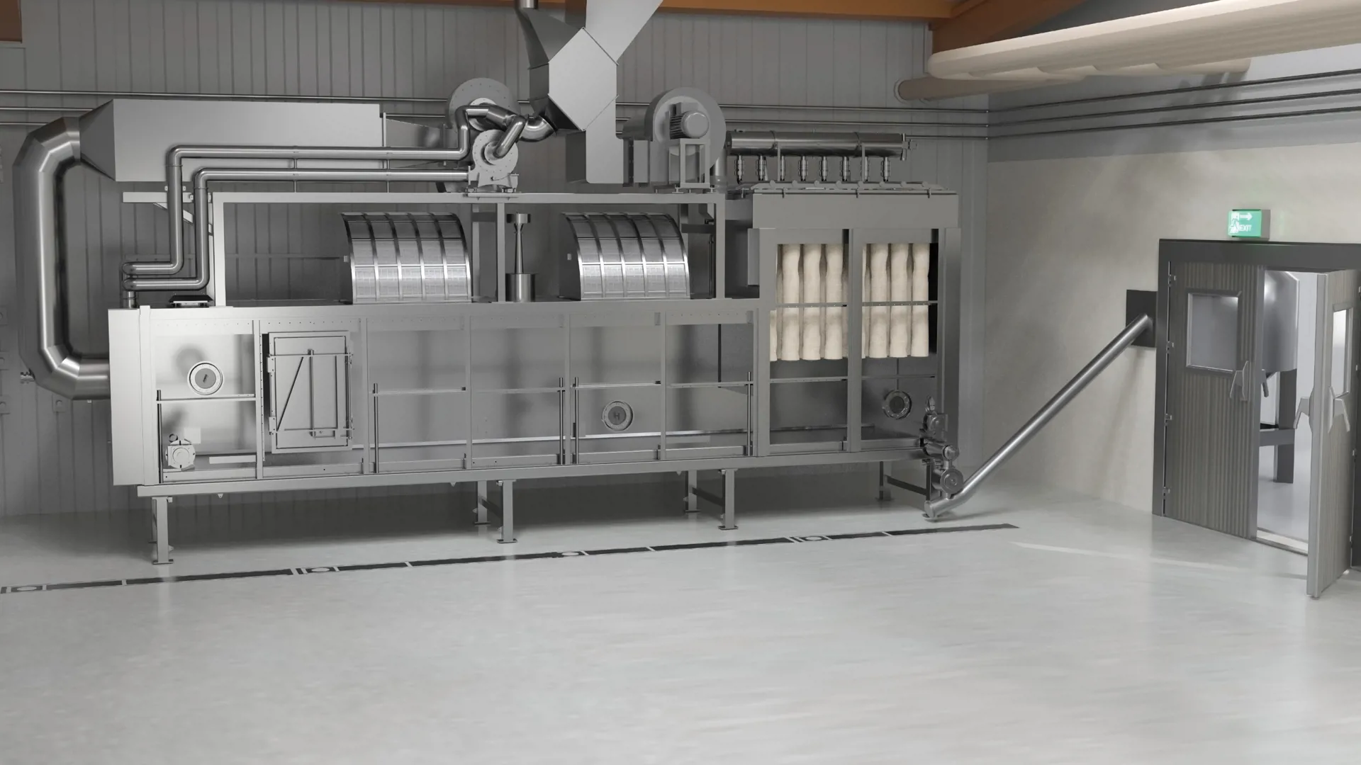 SANOVO SGA 10 machine in a room