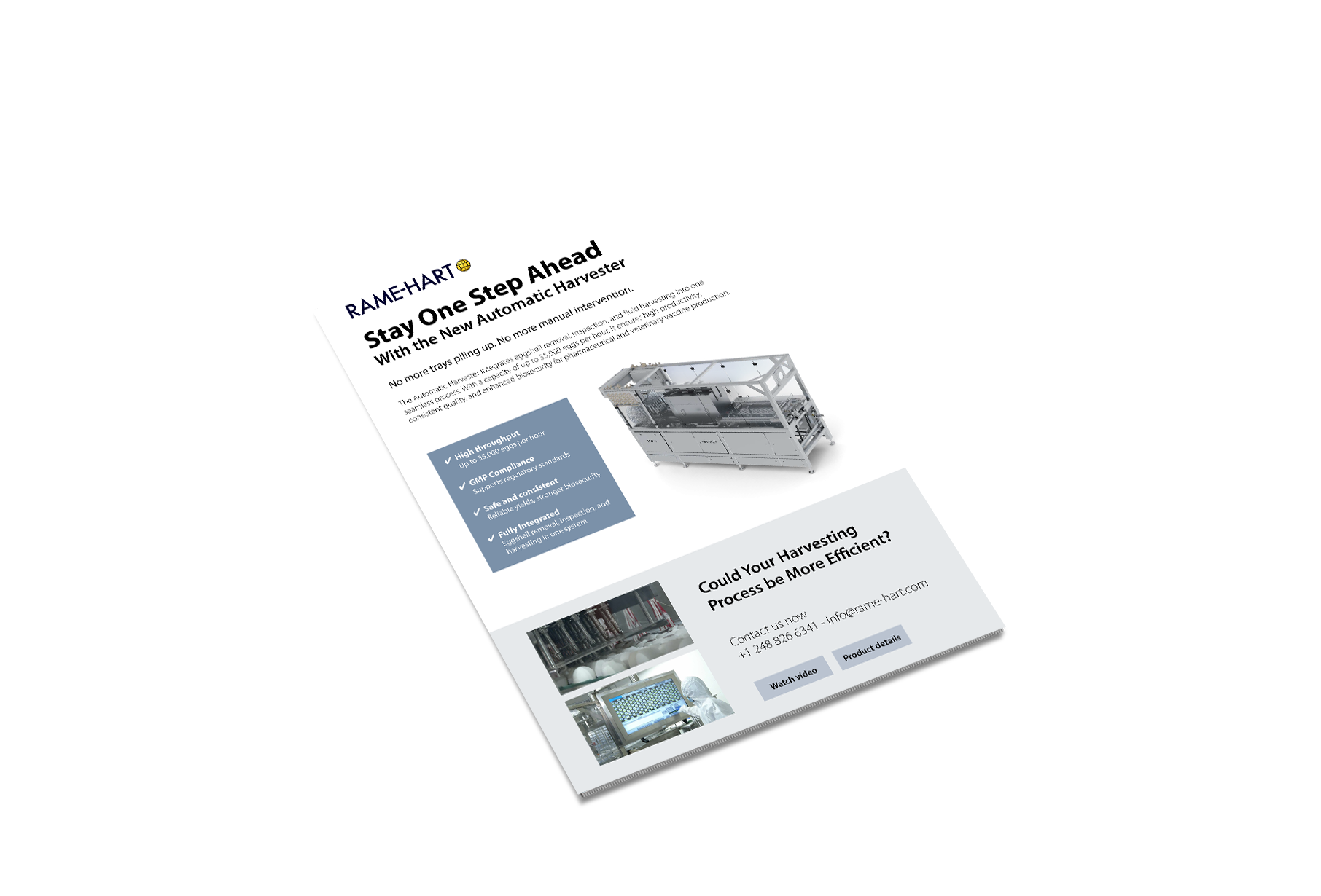 Automatic Harvester One-Pager from RAME-HART