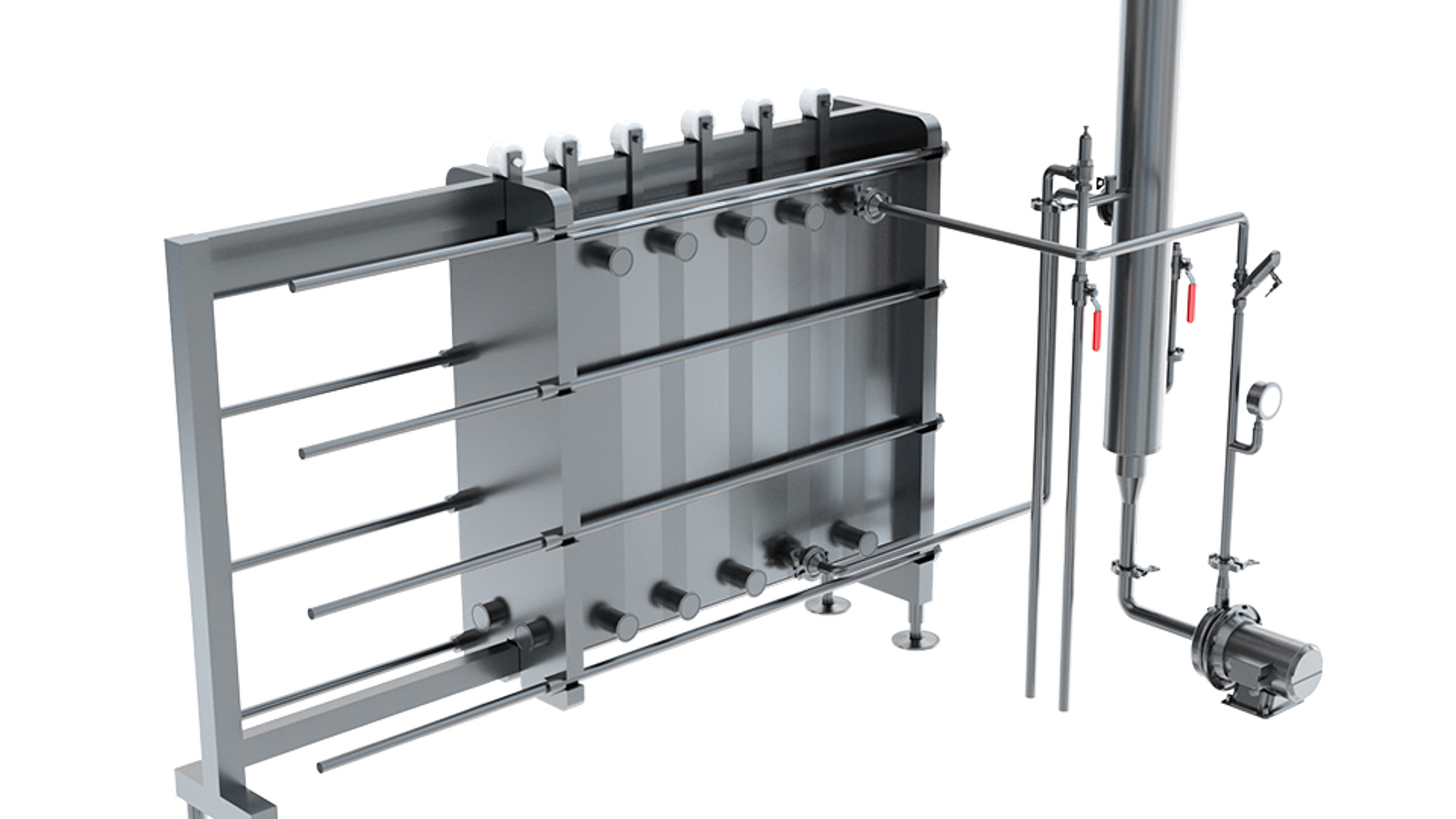 Heat Recovery Module Extended Shelf Life Pasteurizer for Liquid Egg | High Food Safety ...