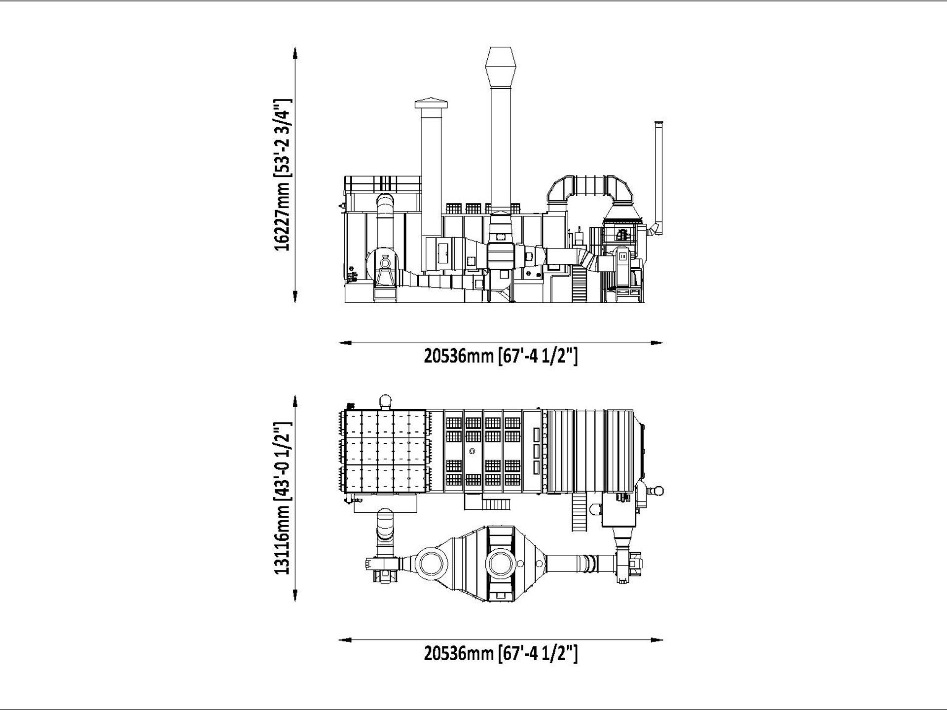 SGA 300 specification drawing