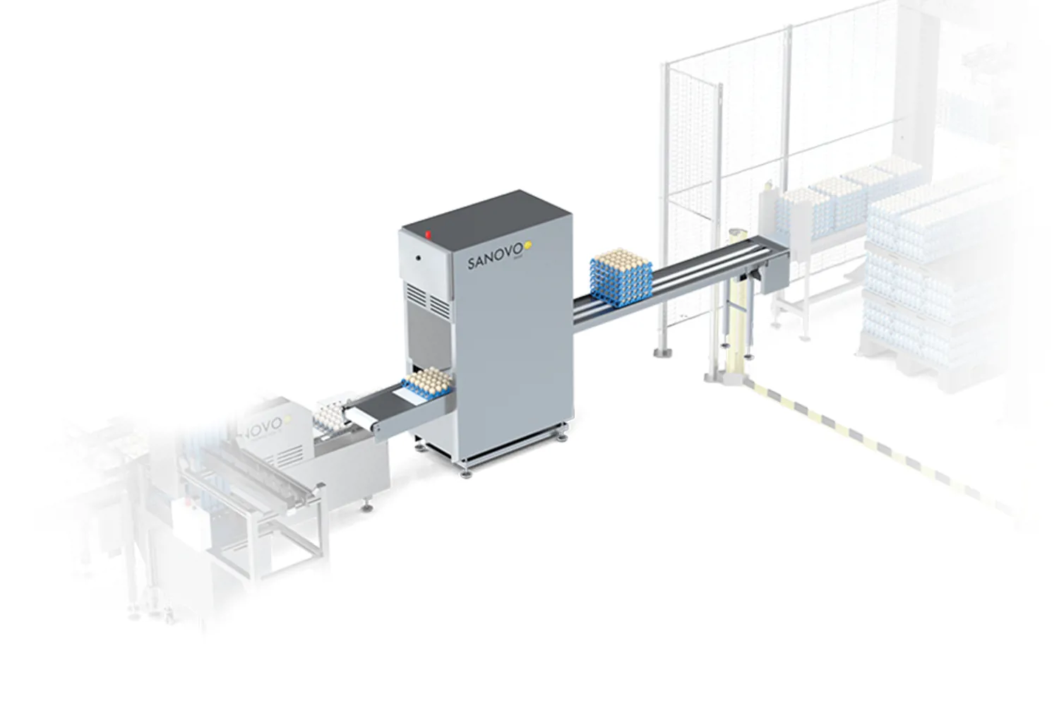 Tray Stacker SX40 | Automated Egg Tray Stacking for Farm Efficiency ...