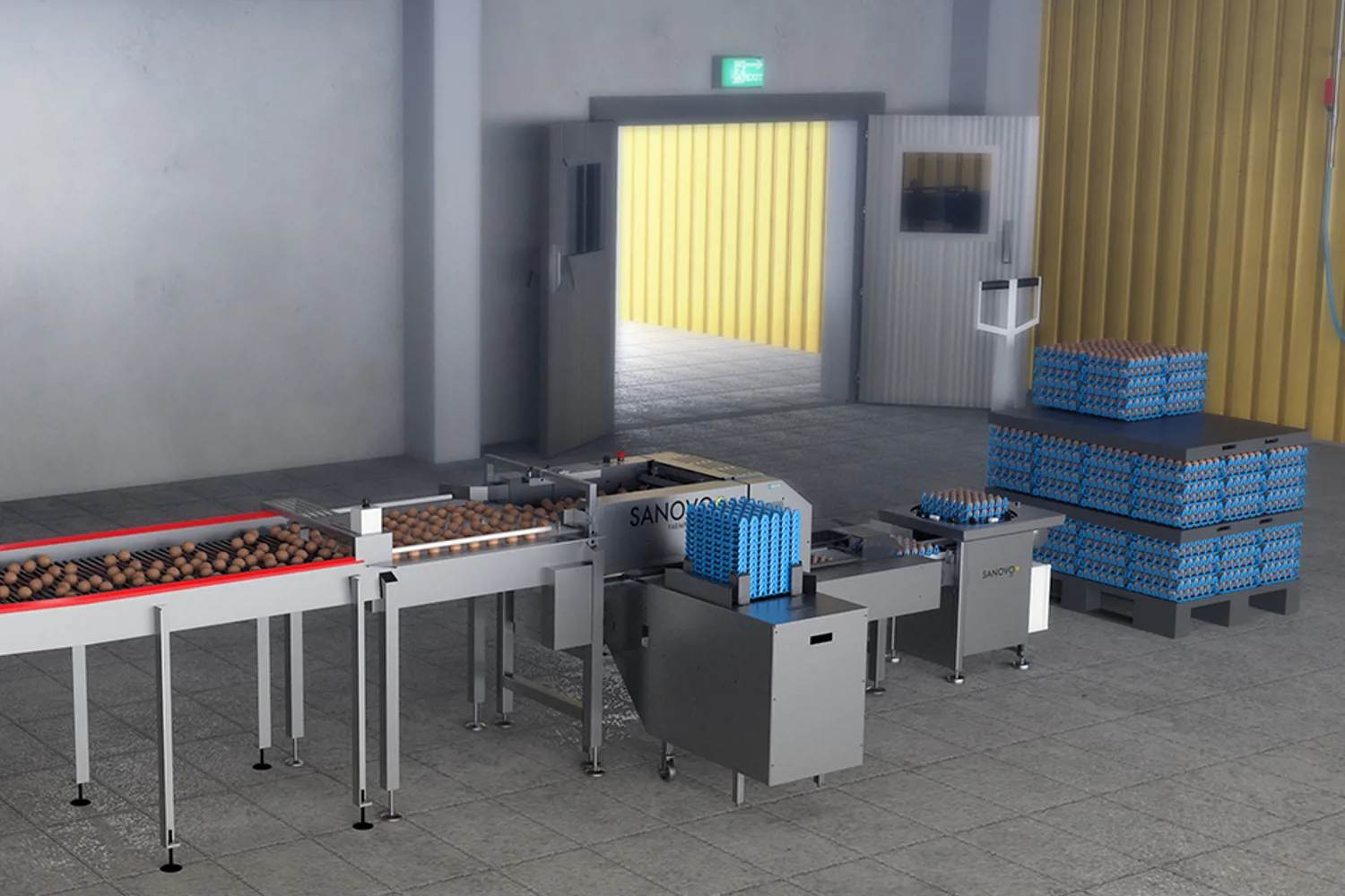 Farm Multipacker Farmpacker 40 | Compact Egg Packer Machine for Small Farms | Sanovo ...