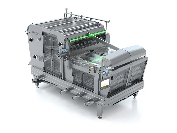 BreakerPro 18 egg breaker machine from SANOVO TECHNOLOGY for high-capacity egg breaking and separation