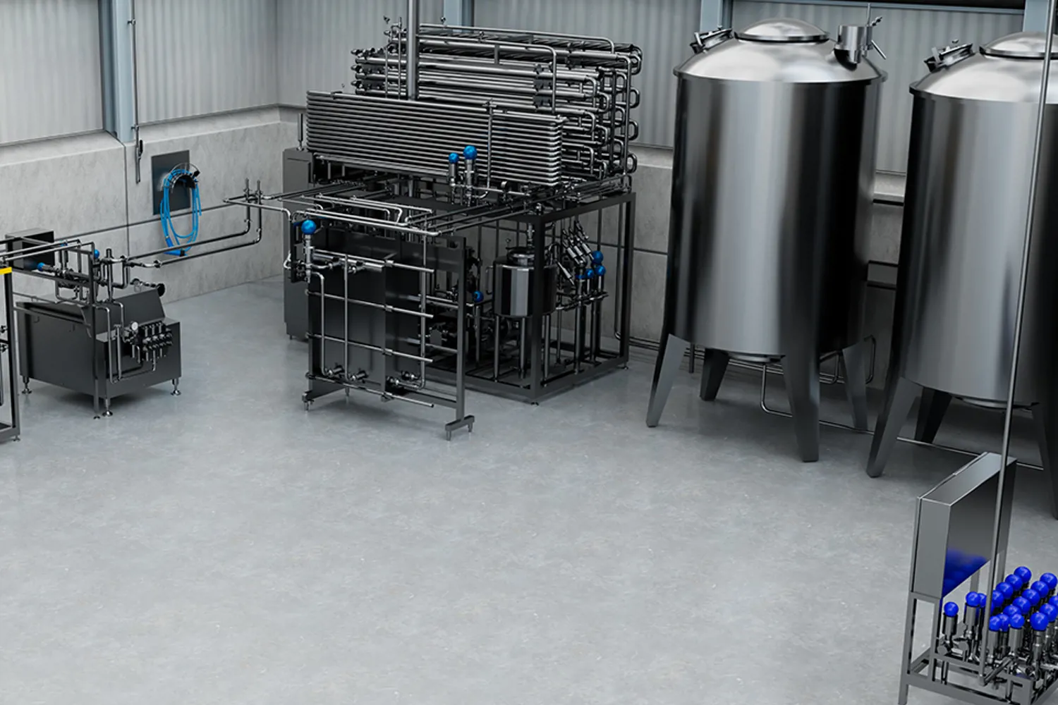 Large Liquid and Powder Processing Factory | Sanovo Technology