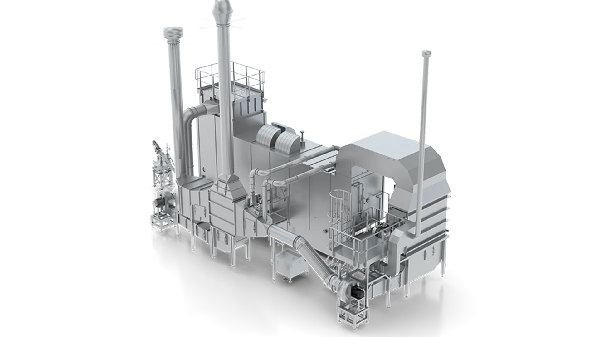 SANOVO spray dryer solution used for drying liquid products into powder.